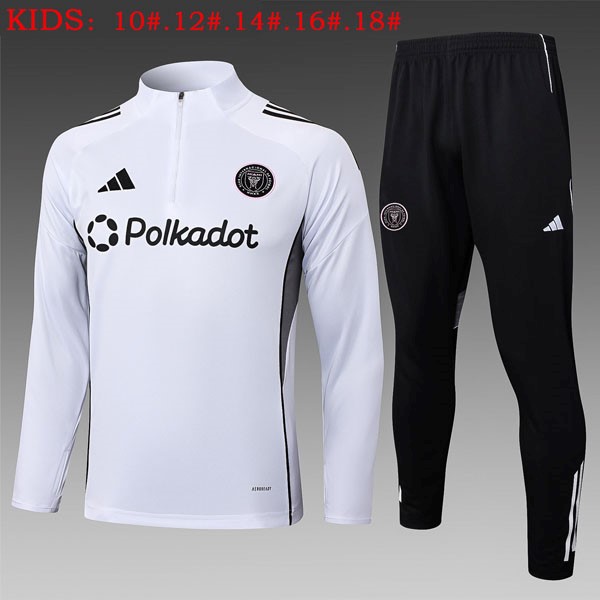 Kinder Sweatshirts Inter Miami 2025-26 Weiß 5